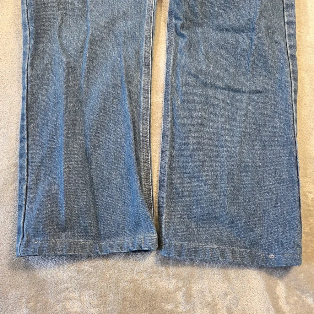Carhartt Loose Fit Straight Leg Jeans Mens 32x34 Medium Wash Blue Denim 100086